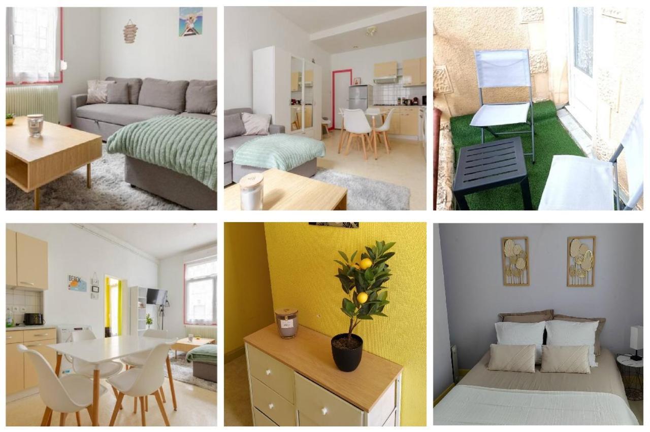 ++++ Central Charmant 70M2 Avec Balcon, Mer A 200 M Et Rue Pietonne A 300 M ++++ Berck Ngoại thất bức ảnh